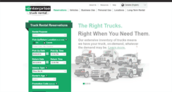 Desktop Screenshot of enterprisetrucks.ca