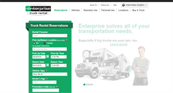 Desktop Screenshot of enterprisetrucks.com